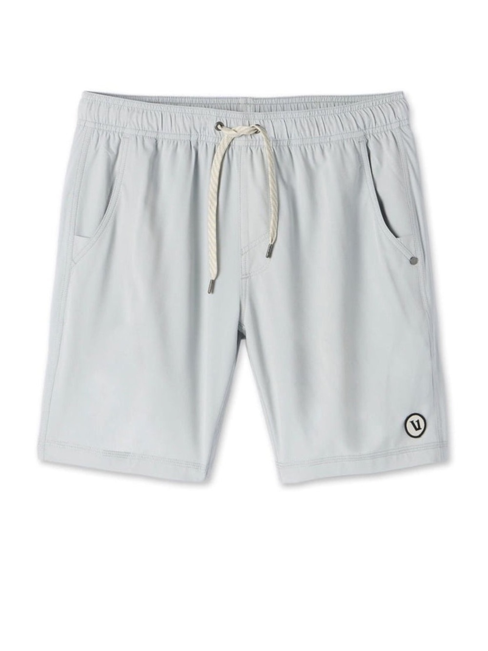 NWT Vuori Men's Kore Short Lined 9", Sky Grey, Size Large